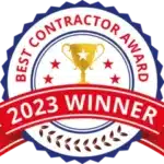 Best Contractor Aware 2023 Badge
